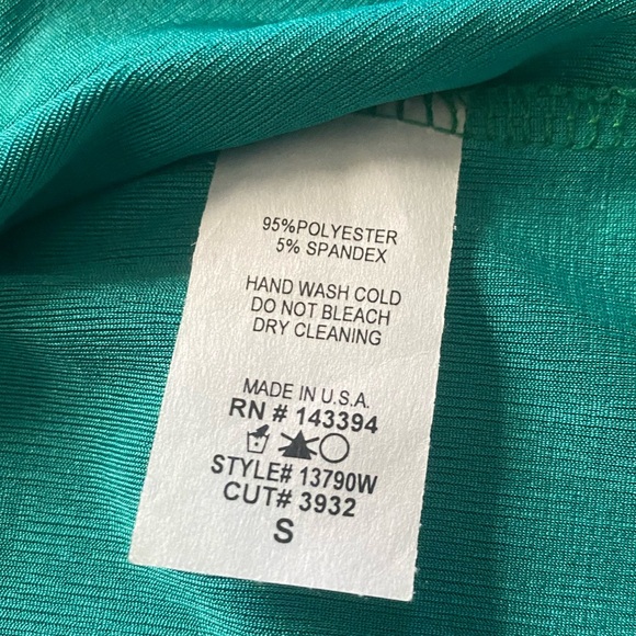 Cotton Bleu Iridescent Metallic Top NWT - Picture 7 of 7